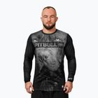 Longsleeve de antrenament pentru bărbați Pitbull Mesh Performance Pro Plus Born in 1989 black
