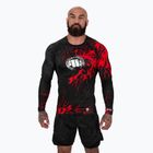 Rashguard longsleeve pentru bărbați Pitbull Rashguard Blood Dog II black