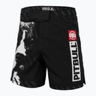 Pantaloni scurți de grappling pentru bărbați Pitbull Grappling 3 Street Dog black