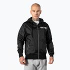 Jachetă pentru bărbați Pitbull West Coast Athletic Logo Hooded Nylon black