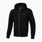 Hanorac pentru bărbați Pitbull West Coast Everts Hooded Zip black