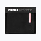 Portofel pentru bărbați  Pitbull Lin Wood 2 Embosed Leather black