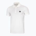Tricou polo pentru bărbați Pitbull West Coast Polo Jersey Small Logo white