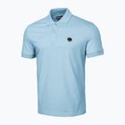 Tricou polo pentru bărbați Pitbull West Coast Polo Pique Regular light blue