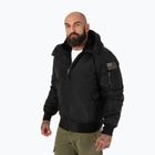 Geacă de iarnă pentru bărbați Pitbull Beejay 2 Hooded Bomber black