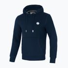 Bărbați Pitbull West Coast Small Logo Hanorac cu glugă Dark Navy