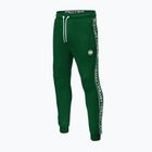 Pantaloni de trening pentru bărbați Pitbull West Coast Bandă Logo Terry Group verde