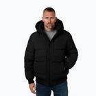 Geacă de iarnă pentru bărbați Pitbull Patton Quilted Hooded black