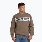 Bluză pentru bărbați Pitbull Sherwood Crewneck brown