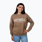 Hanorac pentru femei Pitbull Tyrian Crewneck coyote brown