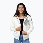 Hanorac pentru femei Pitbull Sherpa Ruffina Hooded Zip off white
