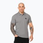 Tricou polo pentru bărbați Pitbull Polo Jersey Small Logo grey