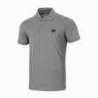 Tricou polo pentru bărbați Pitbull Polo Jersey Small Logo grey