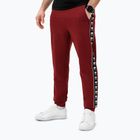 Pantaloni pentru bărbați Pitbull Tape Nugget Jogging burgundy