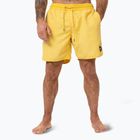 Pantaloni scurți de baie pentru bărbați Pitbull Balfour washed yellow