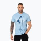 Tricou pentru bărbați Pitbull Palms light blue