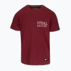 Tricou pentru bărbați Pitbull Shot For Shot burgundy