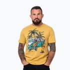Tricou pentru bărbați Pitbull Open Beach washed yellow