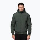 Geacă de iarnă pentru bărbați Pitbull Balboa 2 Hooded dark green