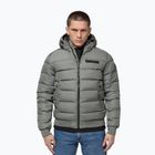 Geacă de iarnă pentru bărbați Pitbull Dillon Quilted Hooded dusty salvia