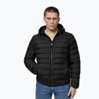 Geacă de iarnă pentru bărbați Pitbull Foothill Hooded Padded black