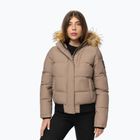 Geacă de iarnă pentru femei Pitbull Azalea Quilted Hooded dark san