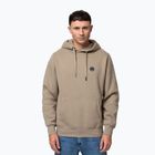 Bluză pentru bărbați Pitbull Small Logo Hooded pale sand