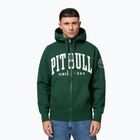 Bluză pentru bărbați Pitbull Norton Hooded Zip hunter green
