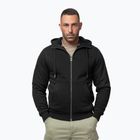 Bluză pentru bărbați Pitbull Ruffin Detroit Hooded Zip black/black