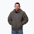 Bluză pentru bărbați Pitbull Galaxy Hooded Zip taupe