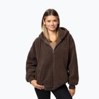 Bluză pentru femei Pitbull Daisy Hooded Zip dark chocolate