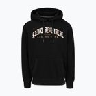 Bluză pentru bărbați Pitbull Tattoo Hooded black