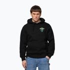 Bluză pentru bărbați Pitbull Bjj Fight Dvsn Hooded black