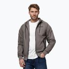 Geacă pentru bărbați Pitbull Athletic Logo Nylon Hooded taupe