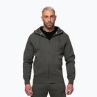 Bluză pentru bărbați Pitbull Sampson Hooded Zip Sweatshirt grey/green