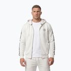 Bluză pentru bărbați Pitbull Tape Parker Hooded Zip off white