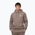 Bluză pentru bărbați Pitbull Nugget Small Logo Hooded brown savana