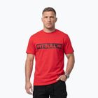 Tricou pentru bărbați Pitbull Hilltop fluo/red