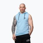 Bluză de antrenament pentru bărbați Pitbull Mercado Hilltop Sleeveless Hooded light blue