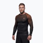 Rashguard cu mânecă lungă pentru bărbați Pitbull Belt Rashguard brown