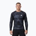 Rashguard cu mânecă lungă pentru bărbați Pitbull World Rashguard black
