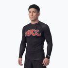 Rashguard cu mânecă lungă pentru bărbați Pitbull ADCC Rashguard black
