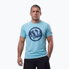 Tricou pentru bărbați Pitbull Palms mesh light blue logo