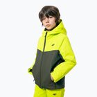 Jachetă de schi pentru copii 4F verde JKUMN001