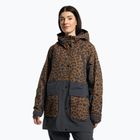 Jachetă de snowboard pentru femei 4F maro H4Z22-KUDS002