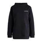 Pulover Carpatree Funnel Neck Sweatshirt negru pentru femei CPW-FUS-1043-BL