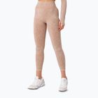 Colanți de antrenament pentru femei  Carpatree Yasmine Seamless beige stone wash