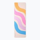 Covoraș de yoga/fitness FORCEBAND Wave 4 mm multicolor