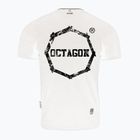 Bărbați Octagon Logo Smash T-shirt alb