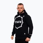 Hanorac cu glugă pentru bărbați Octagon Zęby black